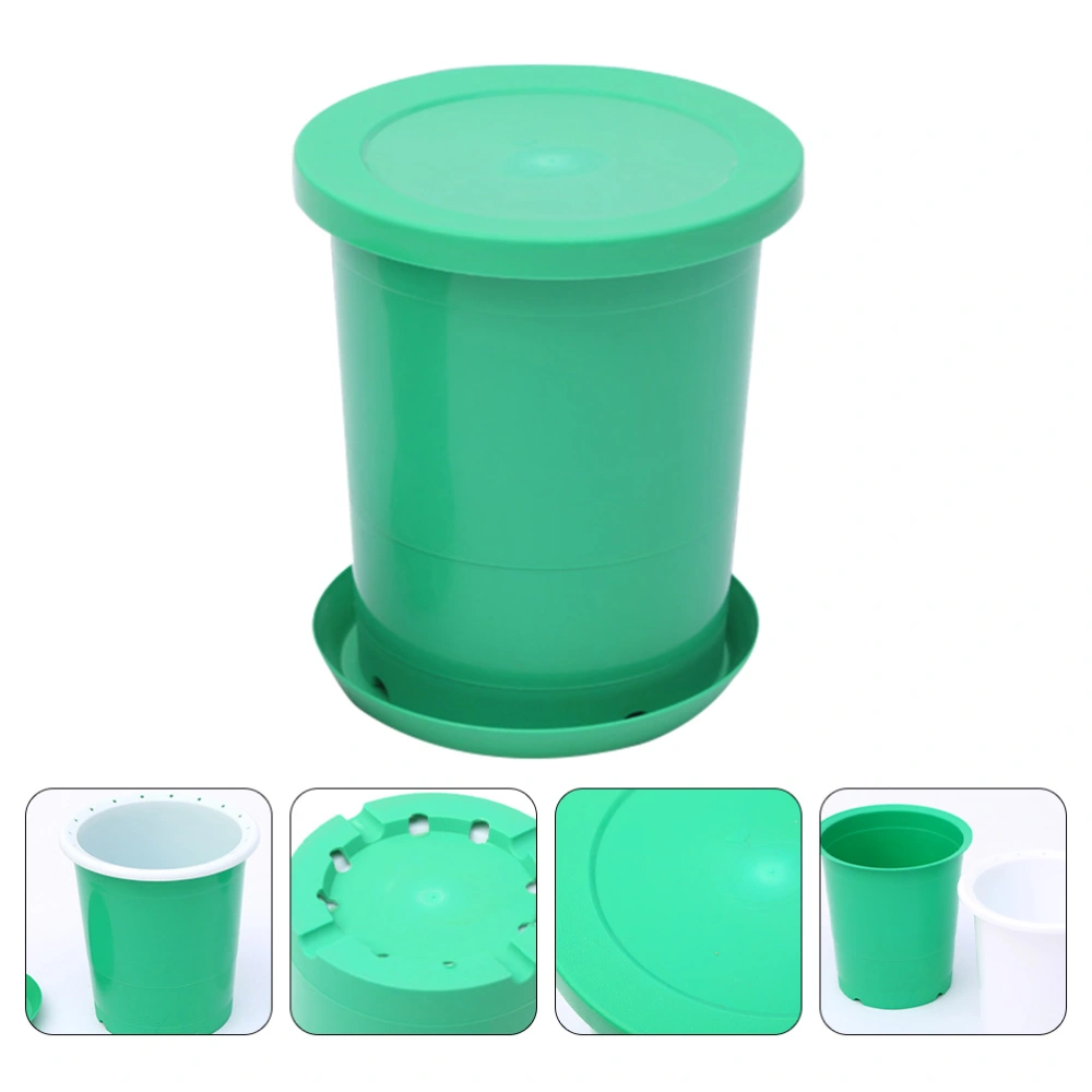 1 Set Vegetable Sprouting Planting Barrel Plastic Hydroponics Bean Sprout Jar