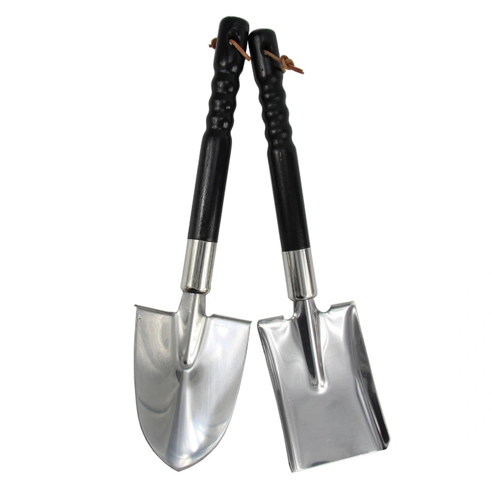 1pc Stainless Steel Shovel Gardening Spade Durable Potted Tool Bonsai Supplies Garden Accessories