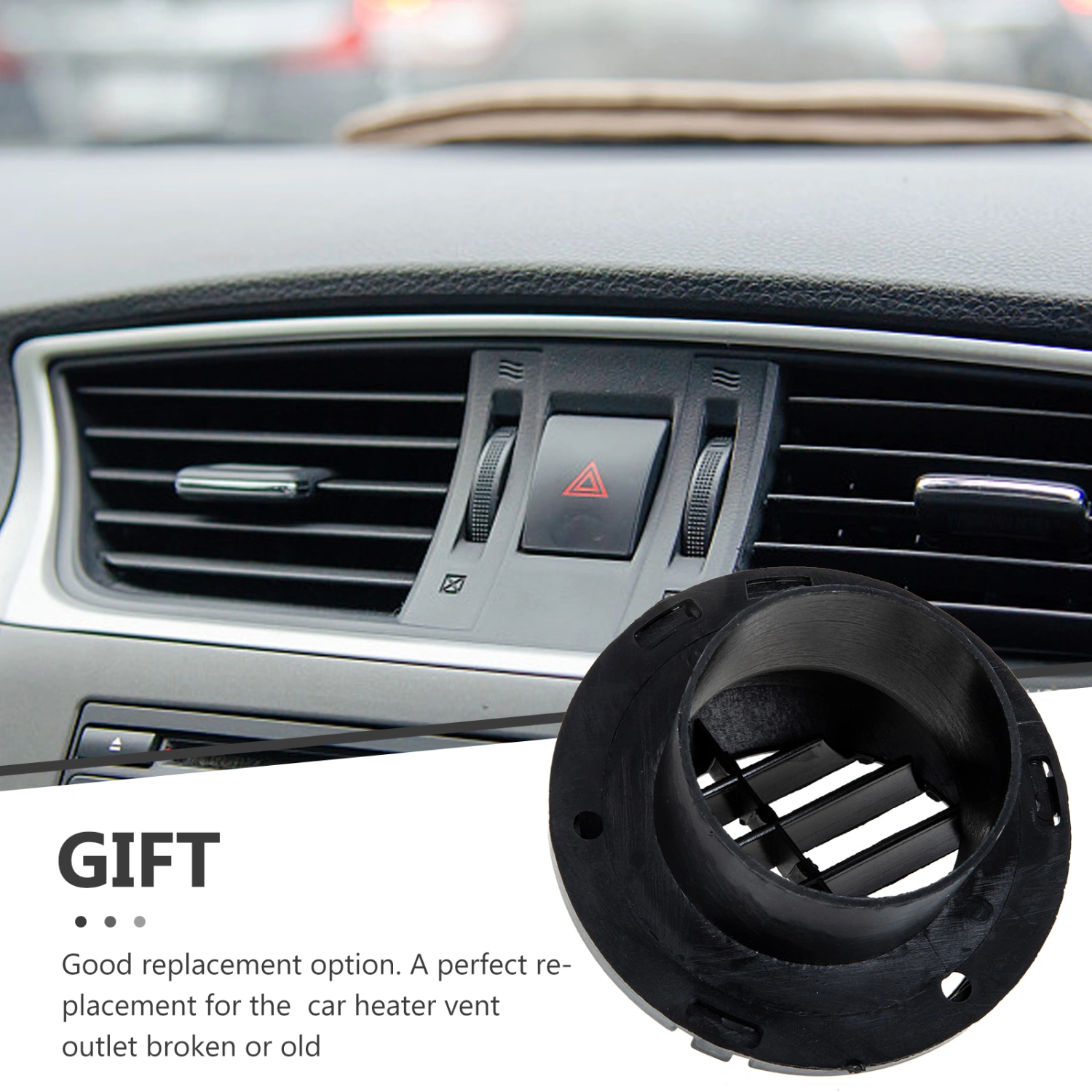 Warm Air Vent Outlet 60mm Car Heater Duct Hose Vent Outlet Car Heater Air Conditioner Vent