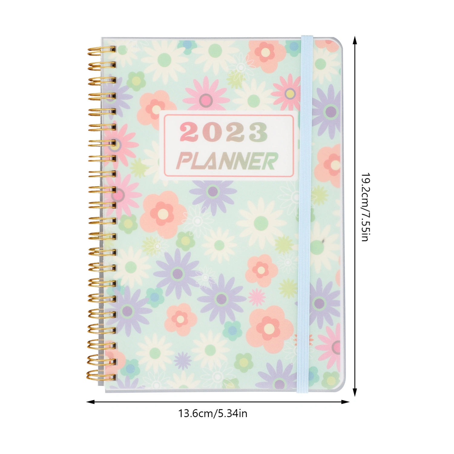 Planner Book Academic Monthly Planner English Note Book Coil Schedule Book Household Note Pad