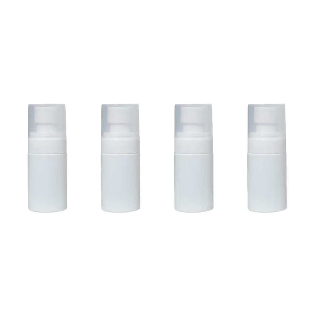 4pcs Mist Pump Bottle Subpackaging Bottles Makeup Bottles Empty Sprayer Disinfection Water Bottle (30ml White)