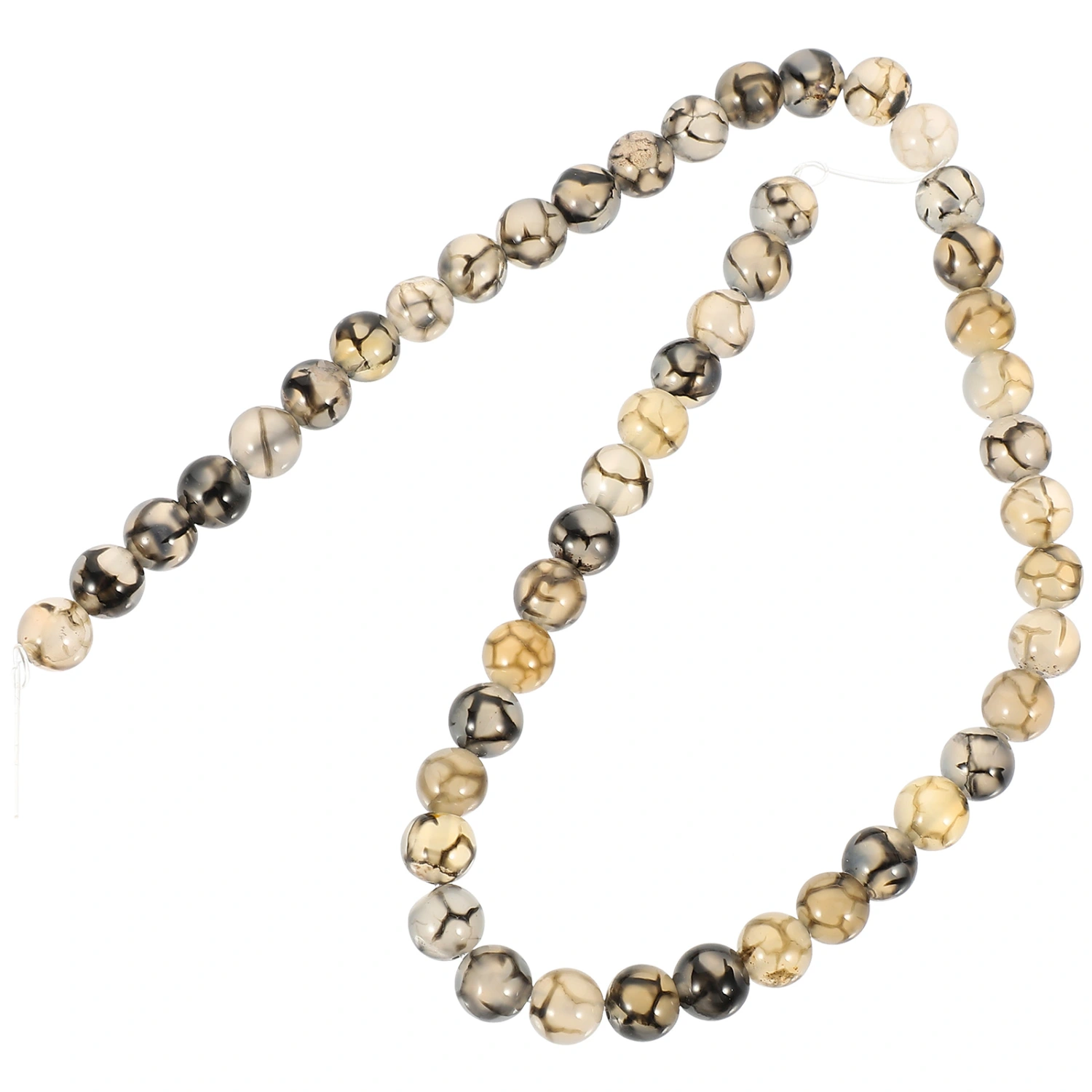 1 String of Agate Natural Stone Beads Agate Natural Stone Beads for Jewelry Making