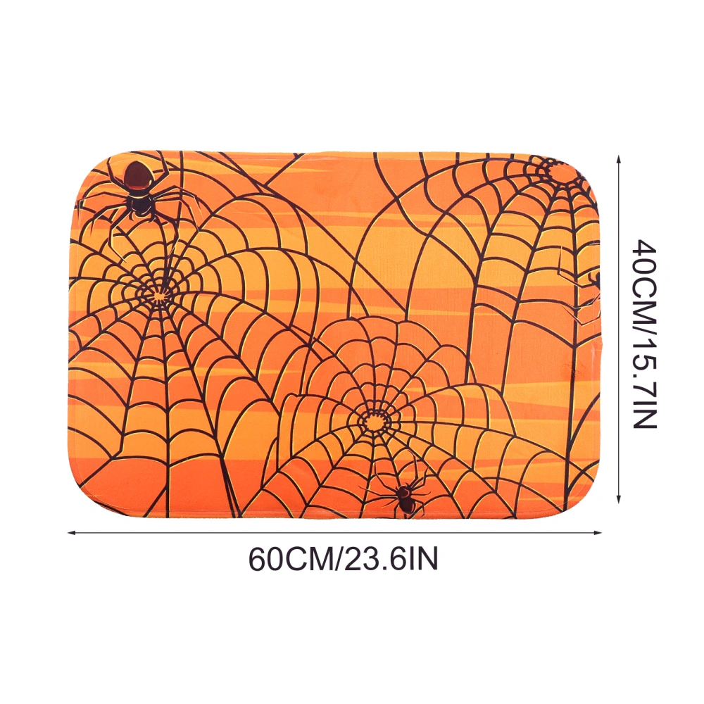 Halloween Themed Floor Mat Anti-slip Doormat Decorative Ground Mat Kitchen Bathroom Doormat