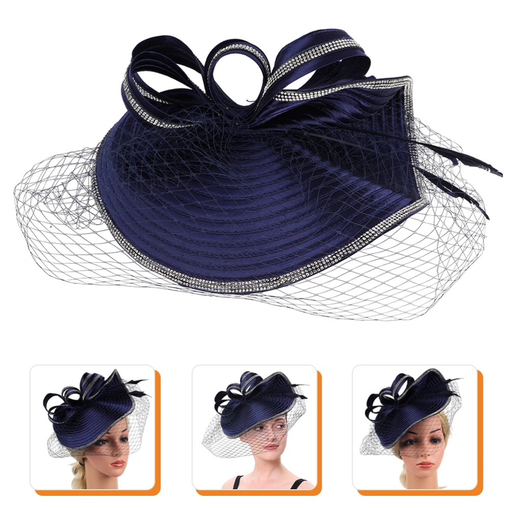 Fascinator Hat Headband Tea Party Hat Charming Hair Piece Hair Styling Headbands