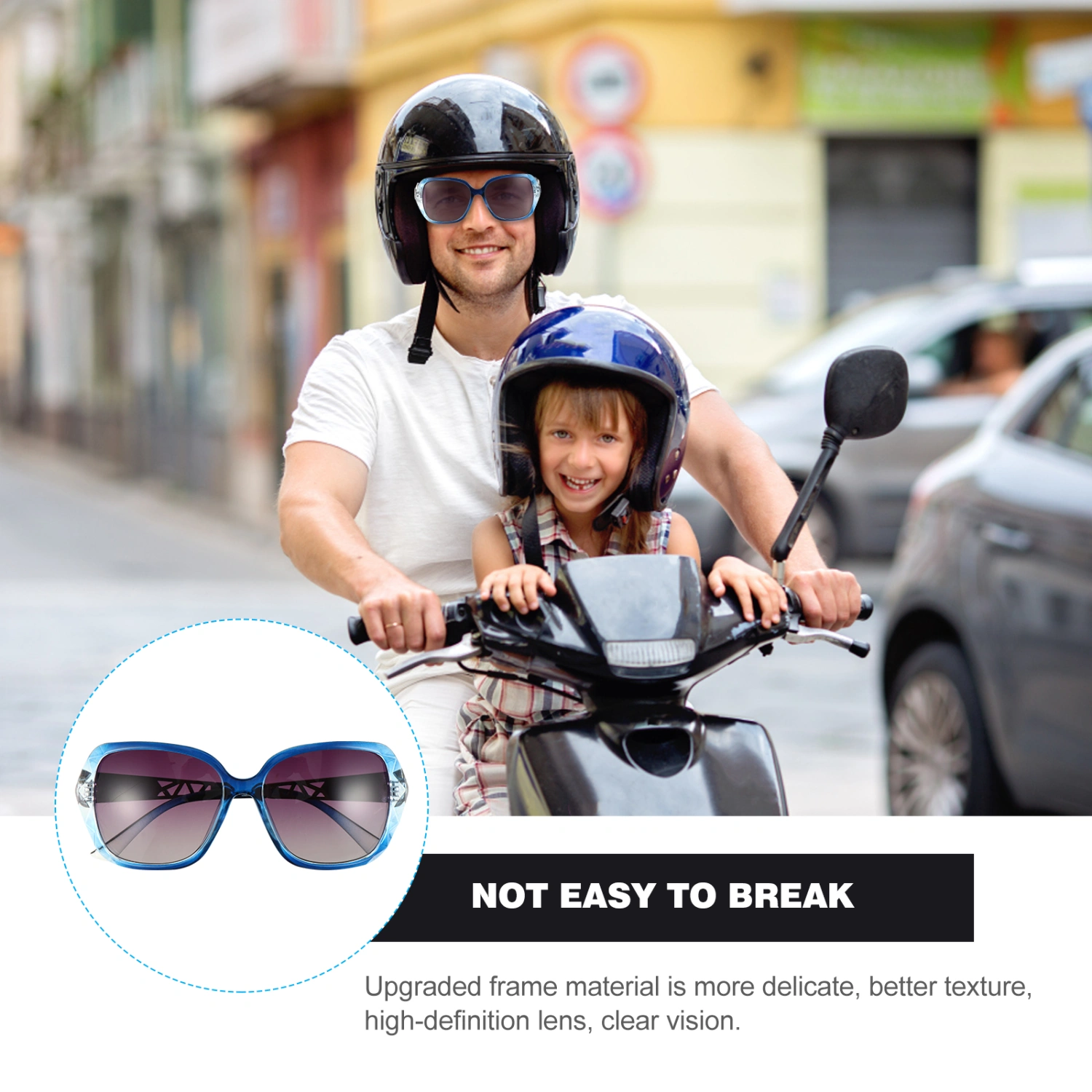 1 Pair Woman Man Cycling Sunglasses Fashion Sun Glasses Practical Eyeglasses