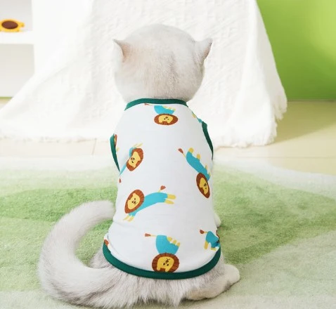 Pet Clothes Summer Pet Vest Puppy Soft Costume Breathable Pet Dog Shirt Pet Party Clothes