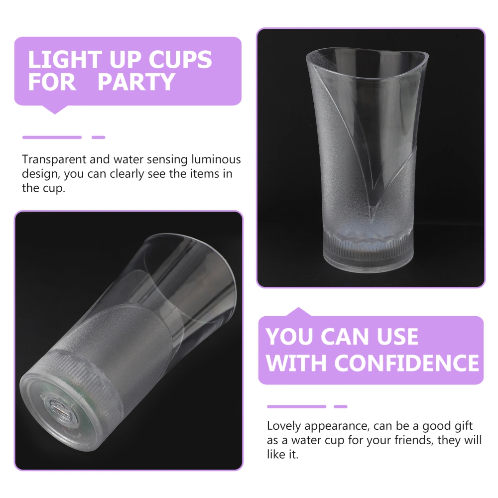 4pcs LED Blinking Drinking Cup LED Glow Cups Party Glowing Cups LED Light Up Cups