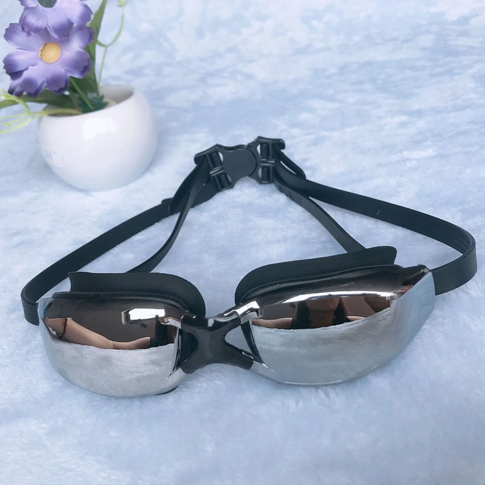 1 Pair Swimming Glasses Anti-Fog Waterproof Myopia Swimming Glasses Eyewear