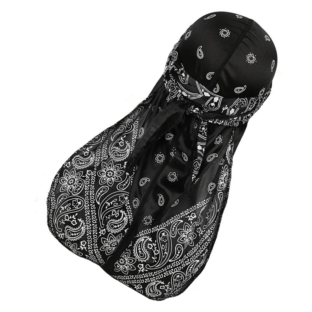 Pirate Hat Hip Hop Style Turban for Men Polyester Head Wrap Pirate Head Turban
