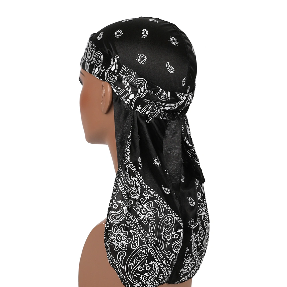 Pirate Hat Hip Hop Style Turban for Men Polyester Head Wrap Pirate Head Turban