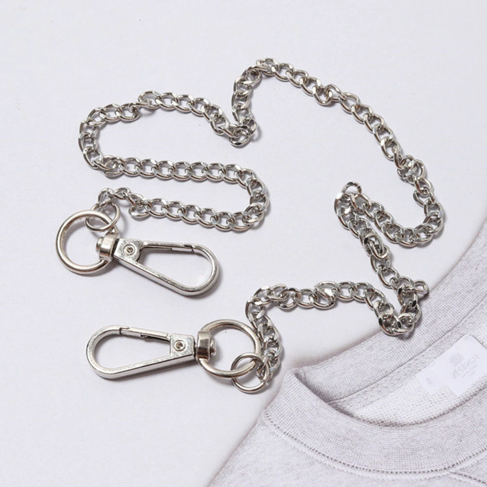 4pcs Pocket Chains with Lobster Clasps Jeans Chains Wallet Chains Pants Chains
