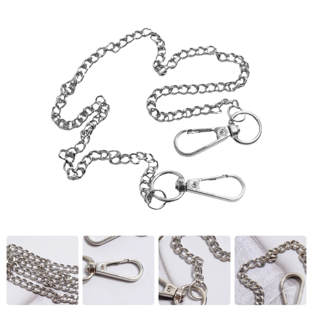 4pcs Pocket Chains with Lobster Clasps Jeans Chains Wallet Chains Pants Chains