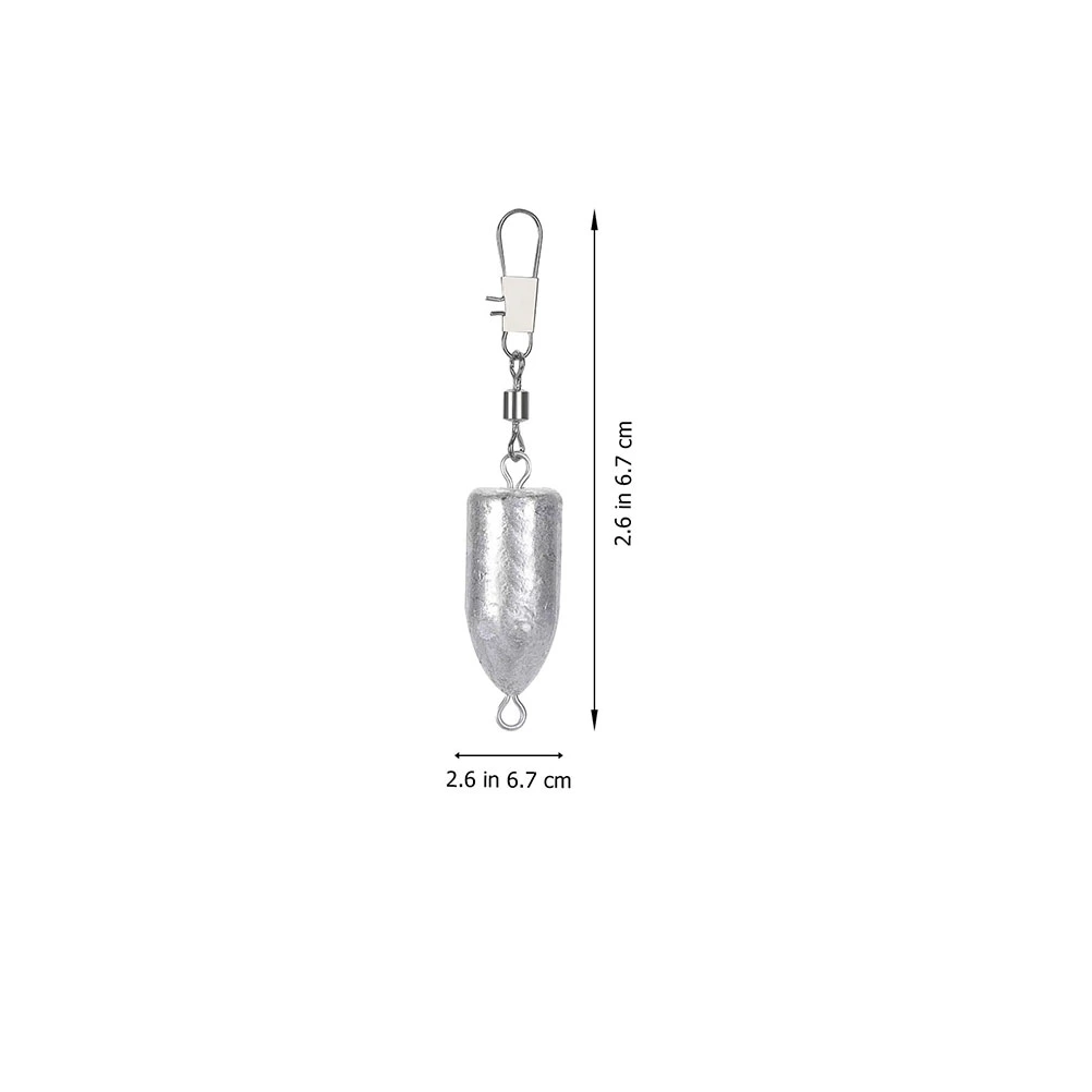 20pcs Professional Fishing Weights Portable Fishing Sinkers for Outdoor