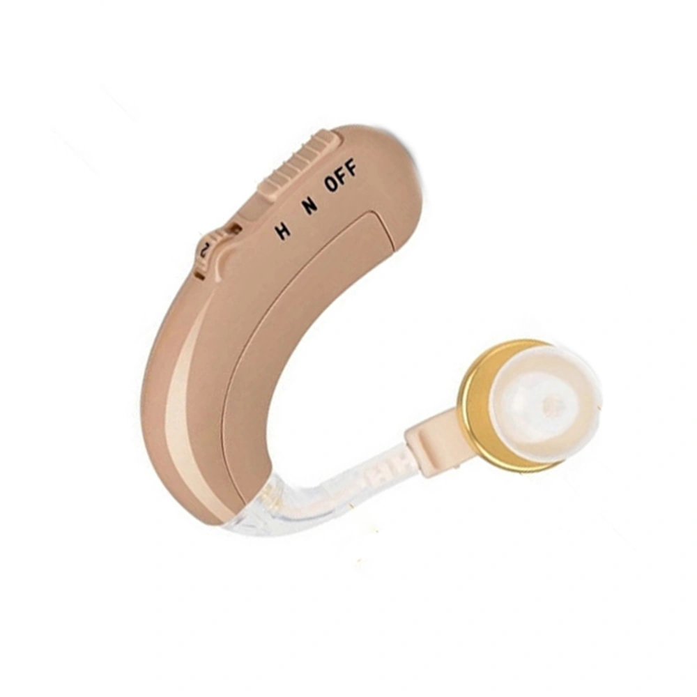 C-109 Rechargeable BTE Digital Hearing Aid Sound Voice Amplifier Volume Control Ear Aid For The Deaf Elders Seniors Hard-of-hearing Hearing-impaired (US Plug)