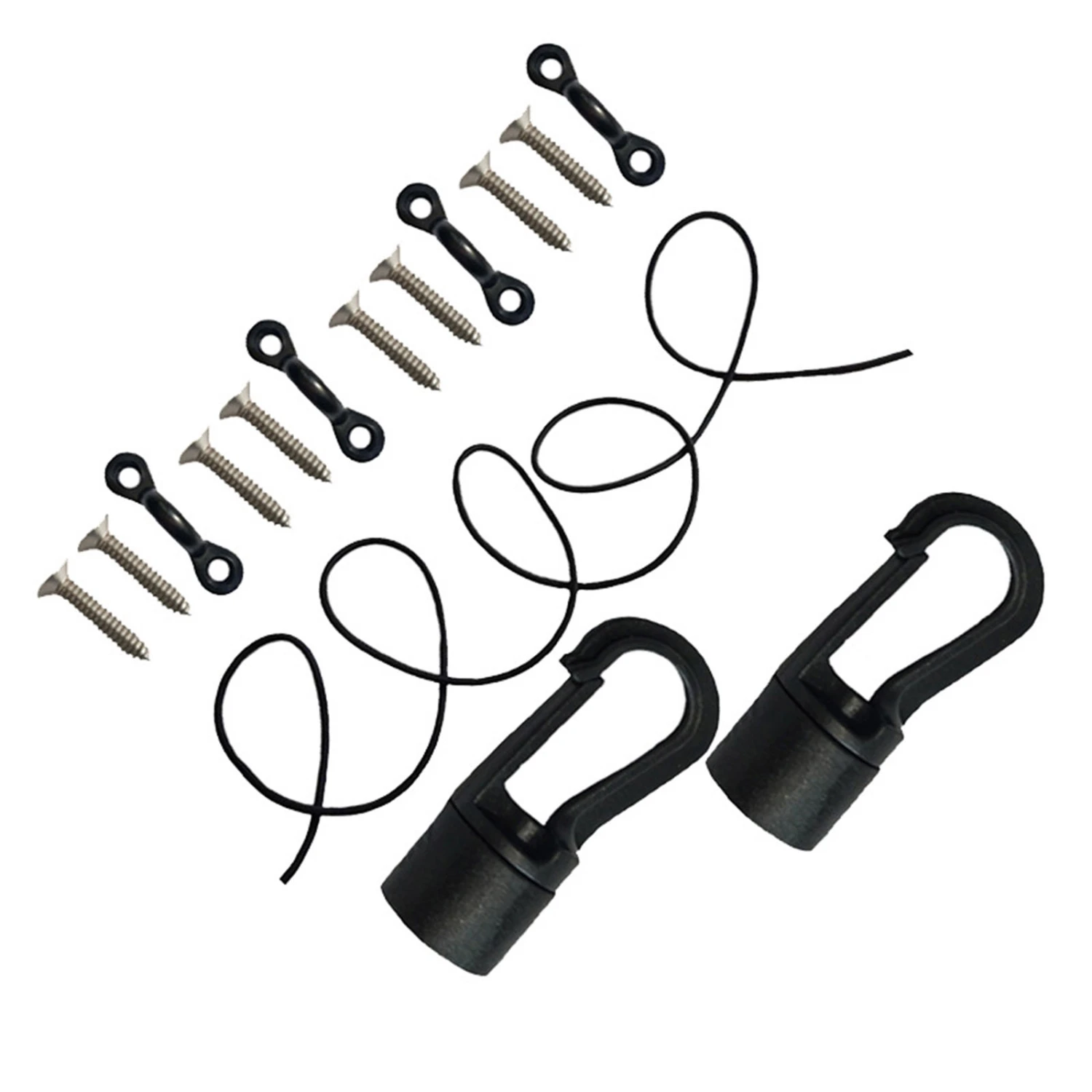 1 Set Yacht Bungee Cord Heavy Duty Rope Dock Watercraft Safety Rope for Outdoor Boat Supply