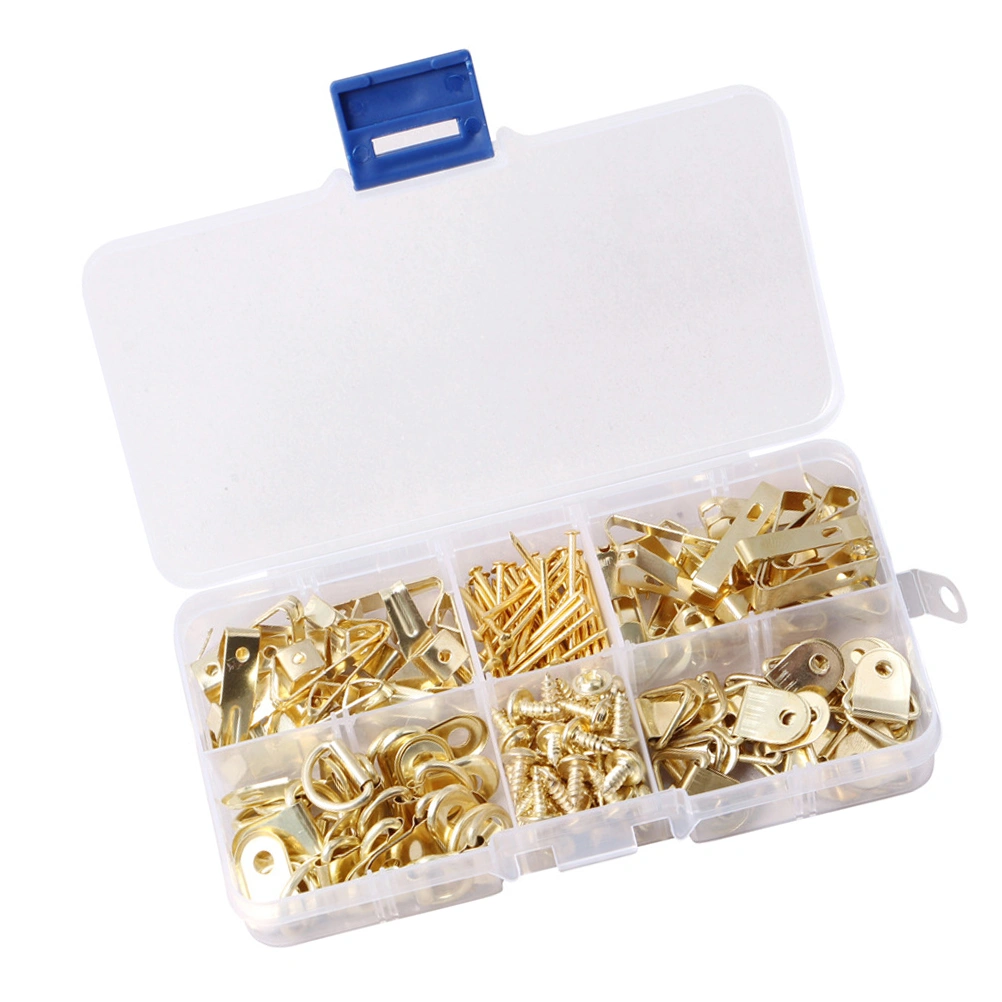 1 Set Professional Photo Frame Hook Wall Mounted Non-trace Nail Kit for Home