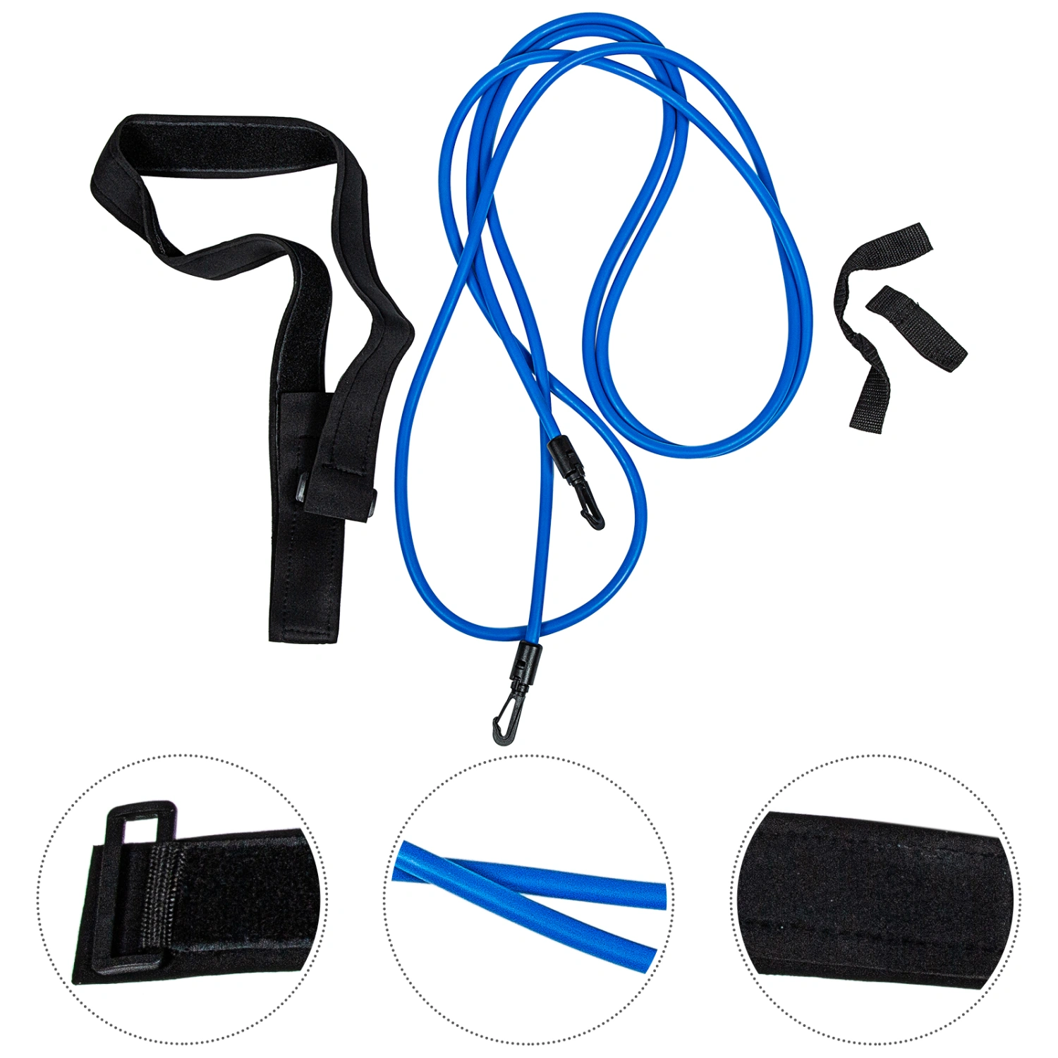 1 Set Swim Resistance Bands Swimming Train Belt Swim Bungee Rope Kit Swimming Training Supplies