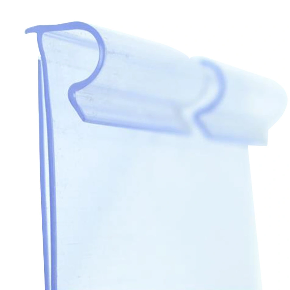 50Pcs 4.5x6cm Price Tags Premium Plastic Transparent Price Tag for Supermarket Mall Shop Store