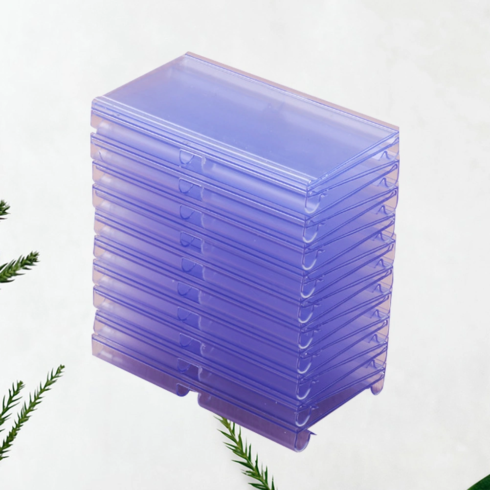 50Pcs 4.5x6cm Price Tags Premium Plastic Transparent Price Tag for Supermarket Mall Shop Store