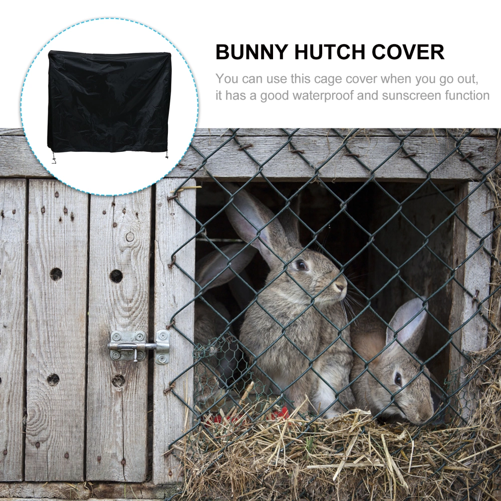 Dustproof Rabbit Cage Cover Pet House Shade Waterproof Rabbit Hutch Supply