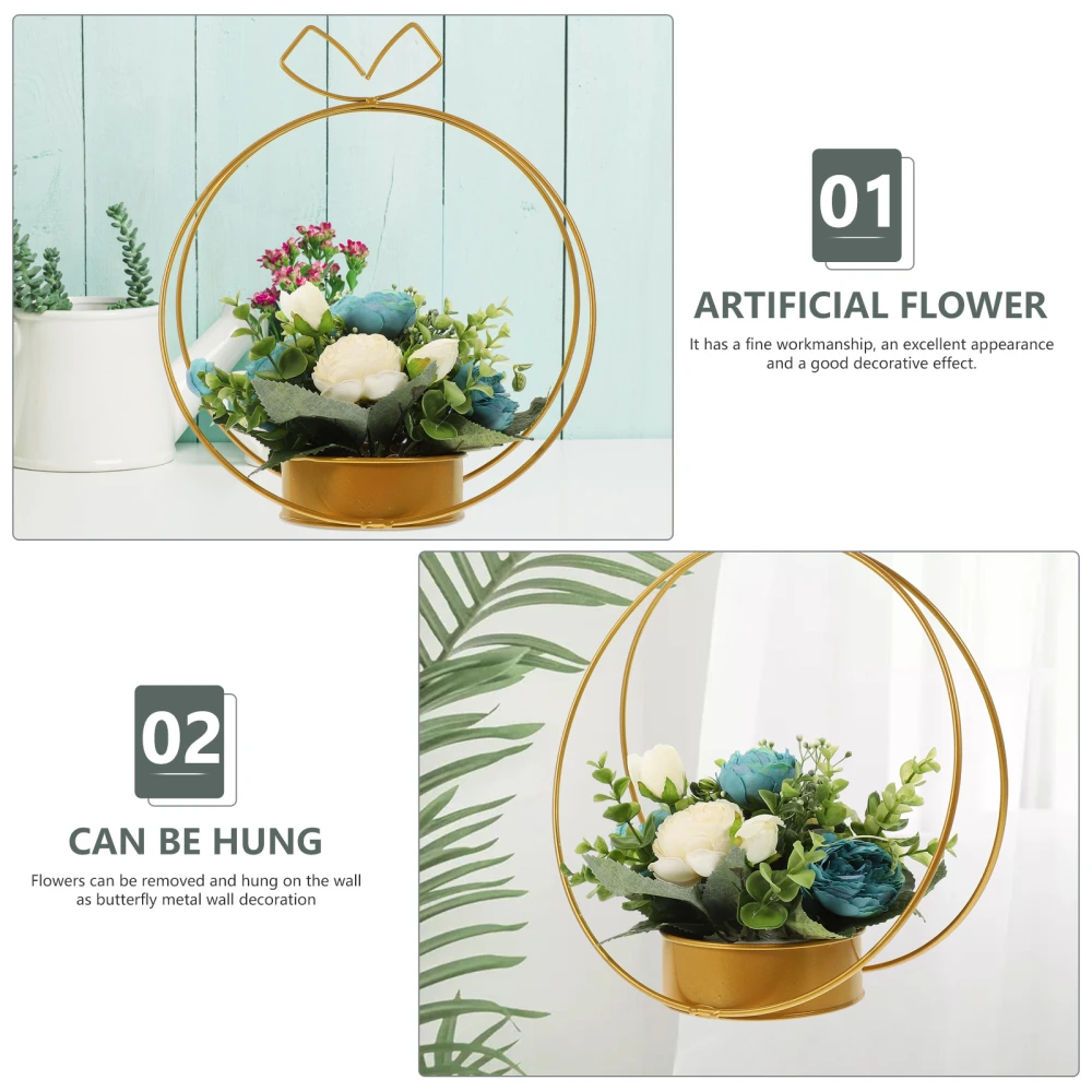 Household Fake Flower Wear-resistant Flower Decor Exquisite Artificial Flower Home Accessory