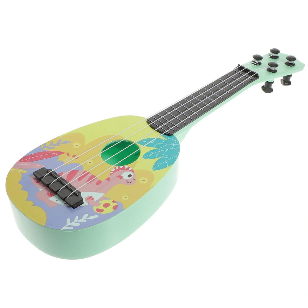 1Pc Mini Guitar Children Played Ukulele Early Musical Learning Toy Plastic Instrument