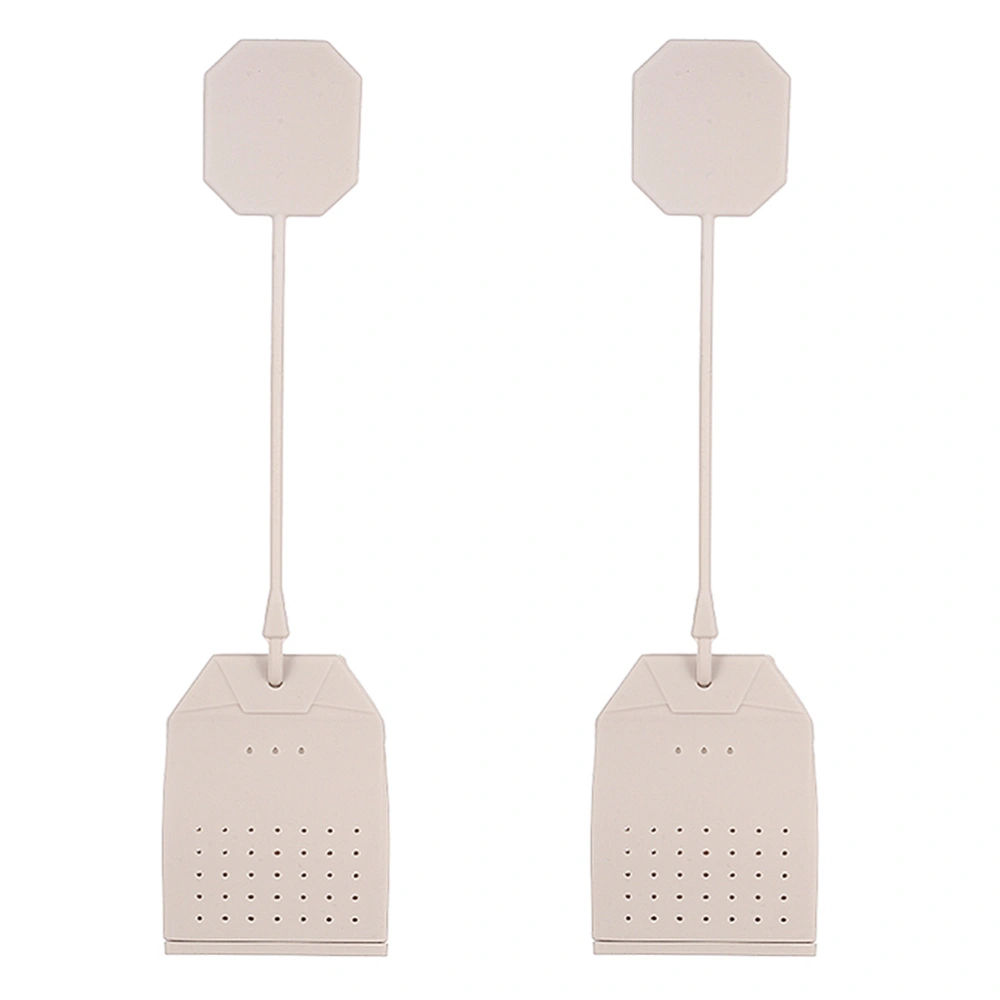 2 Pcs Silicone Tea Filters Tea Strainer Tea Infuser Tea Bag Leaf Filter Diffuser