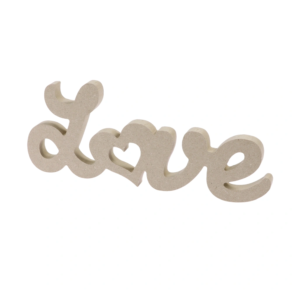 LOVE Wooden Letters Sign Wedding Party Decoration Wall Craft Photography Props