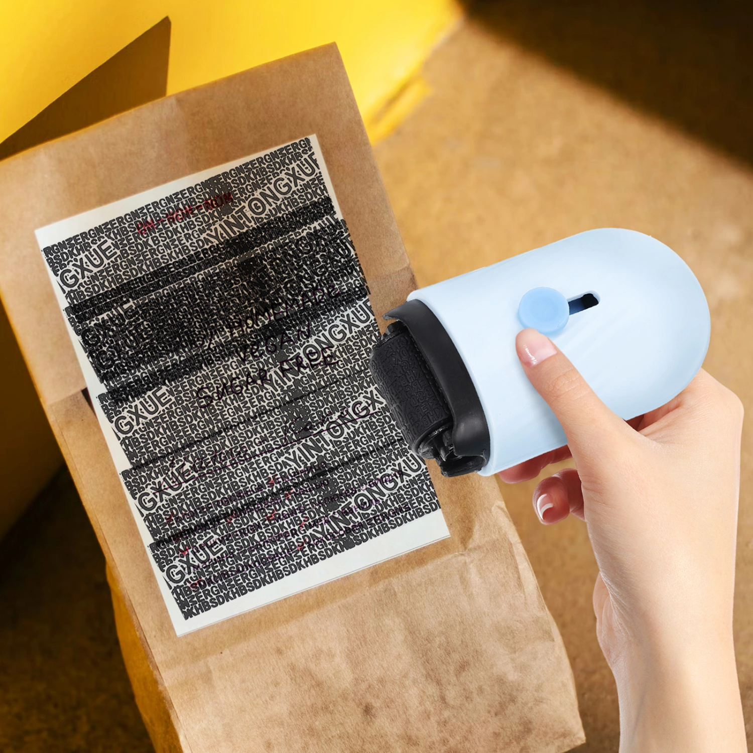 Confidential Roller Stamp Identity Theft Protection Roller Stamp Mail Opener