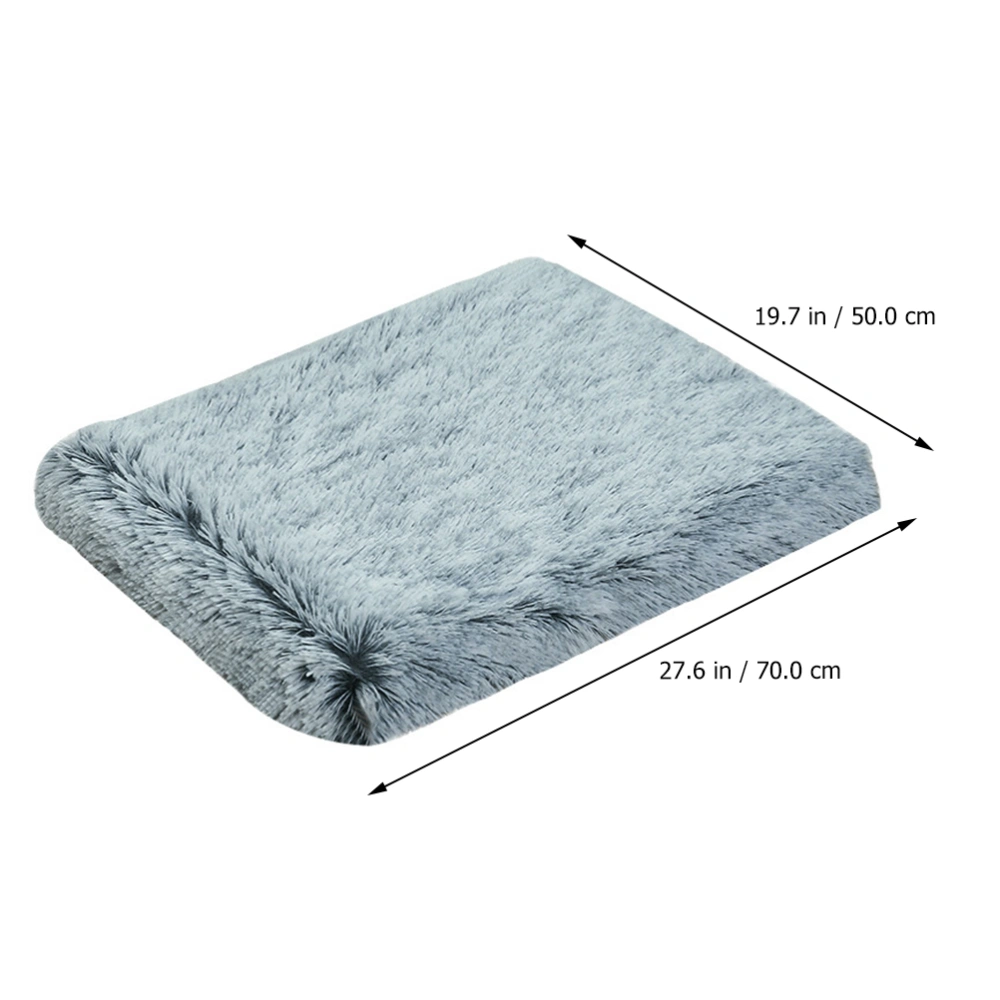 Warm Thicken Long Plush Pet Small Dog Puppy Cat Blanket Bed Mat Nest Cushion Pad