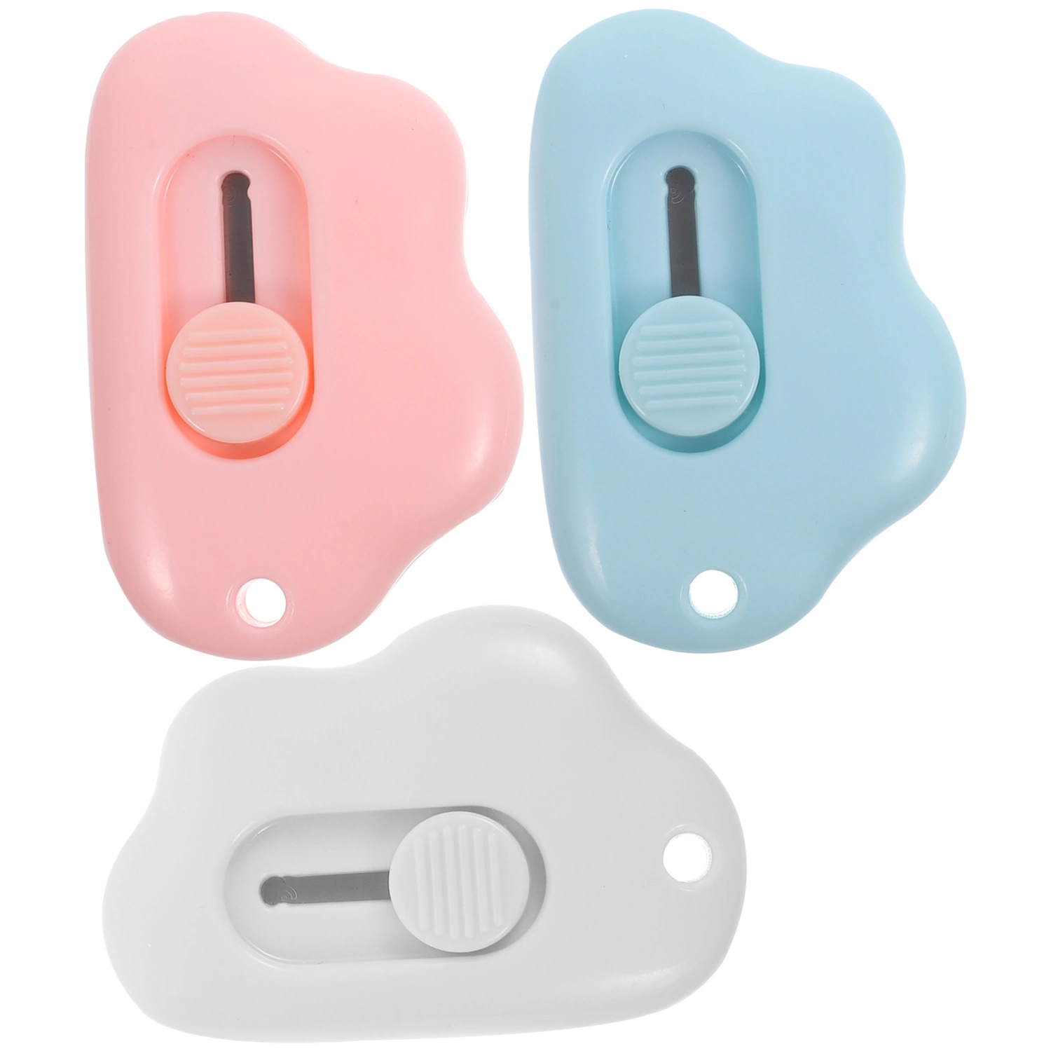 3Pcs Mini Box Cutter Mini Office Supplies Package Opener Mini Paper Cutter Cute Package Openers