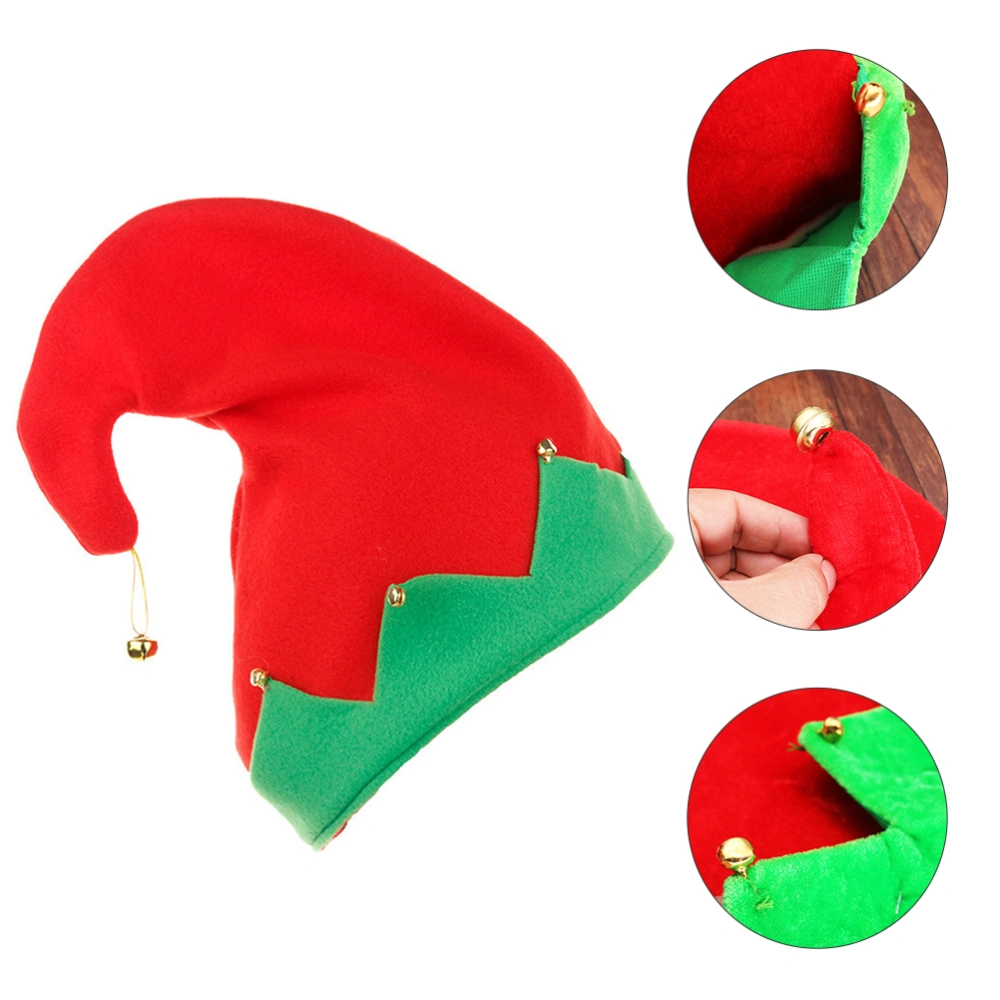 3 Pcs Lovely Christmas Hats Christmas Costume Props Festival Candy Decorations (Red)