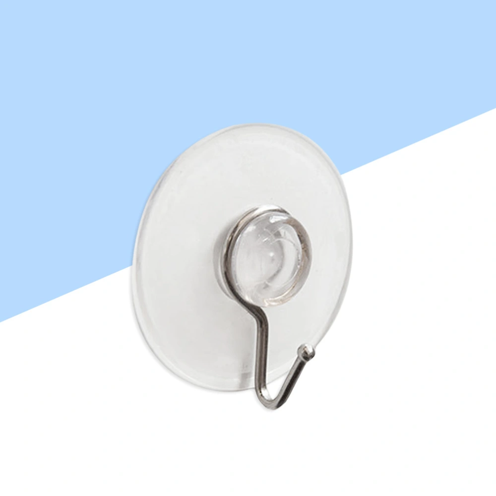 25pcs Self-adhesion Seamless Strong Sucker Hook Bathroom Wall Hooks Suction Cup Hanger