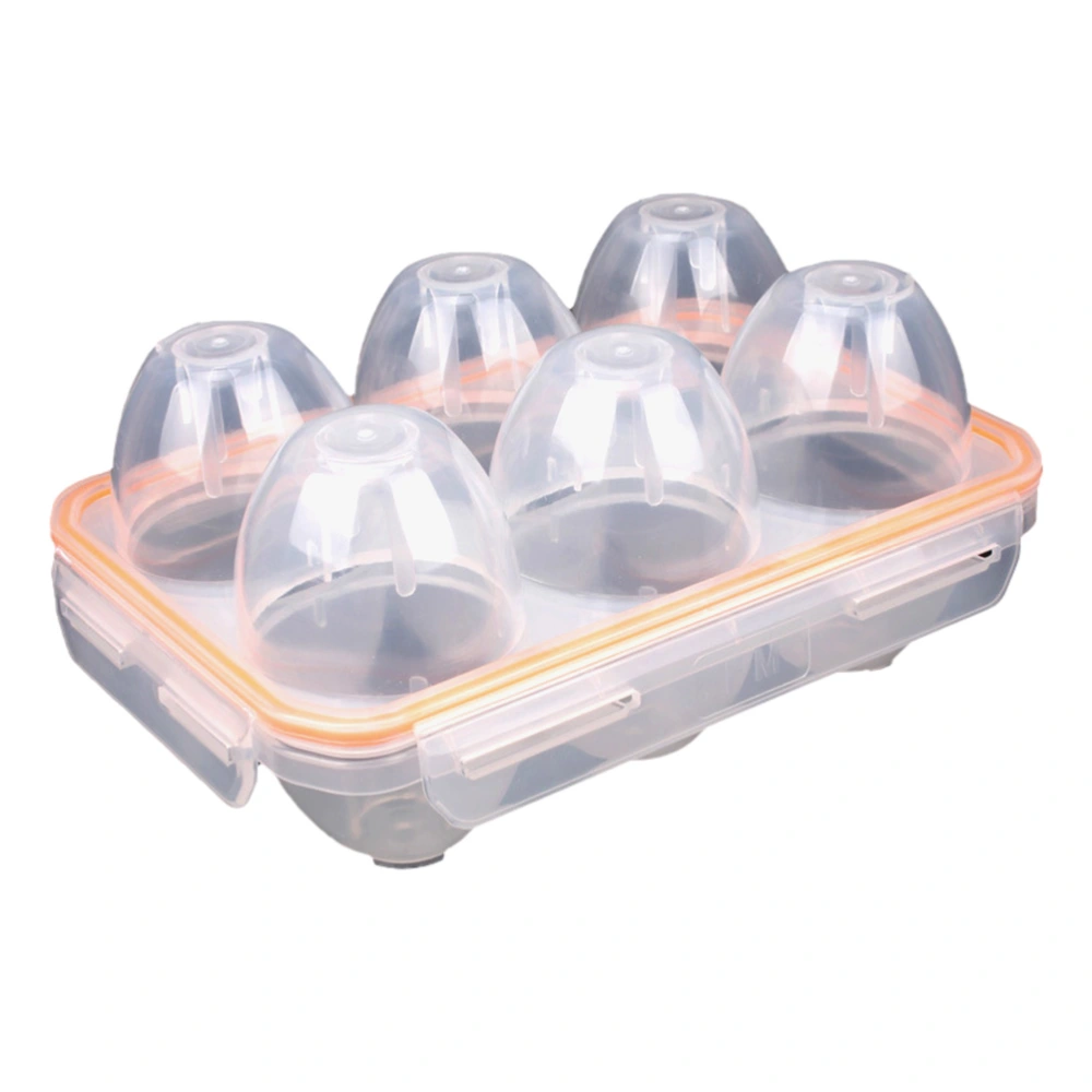 1PC Portable Egg Box Eggs Protective Case Egg Container for Outdoor Camping