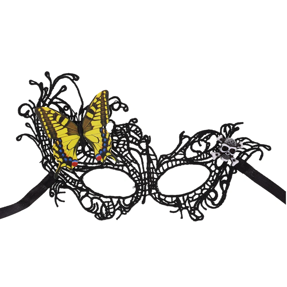 Lace Design Mask Women Decorative Face Mask Halloween Party Mask Decoration