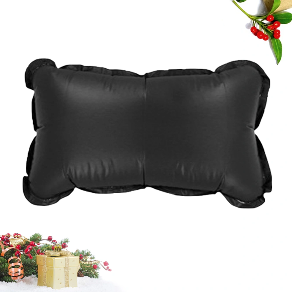 Adult Game SM Multifunctional Inflatable Sex Pillow Adult Lovers Sofa Pad Bed Toys Patent Leather Pillow Cushion (Black)