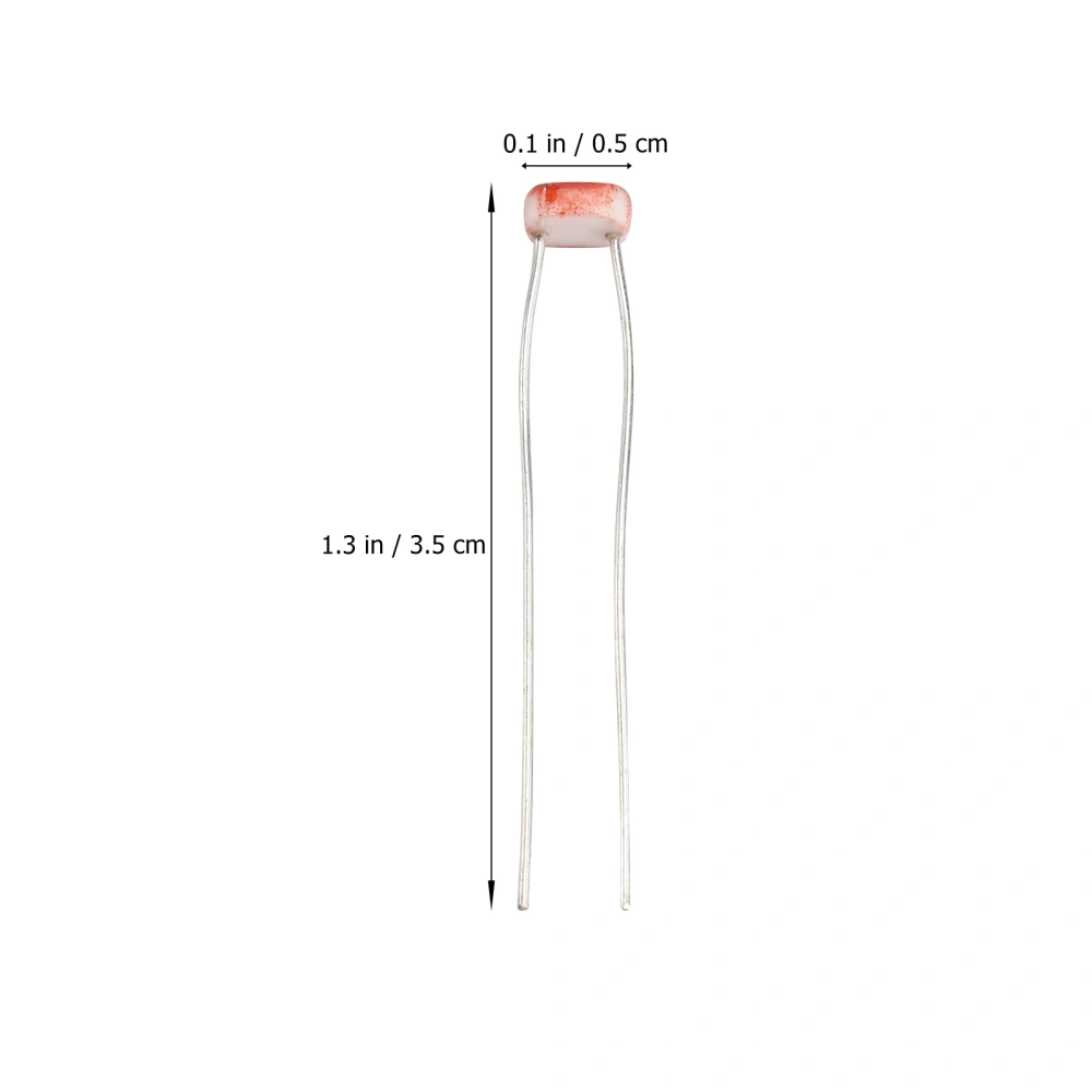 20 Pcs Photoresistor GL5537 LDR Photo Resistors Light-Dependent