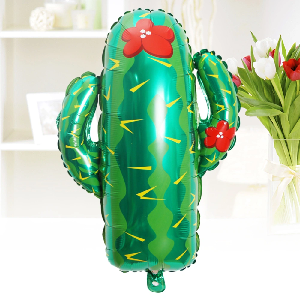 Cactus Balloons Aluminum Foil Mylar Helium Balloon Party Favors Supplies