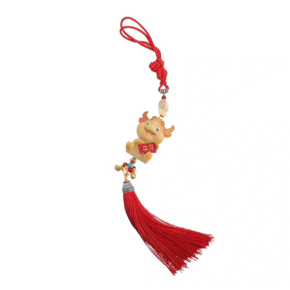 1pc Chinese Good Fortunate Calf Hanging Decoration Car Hanging Pendant