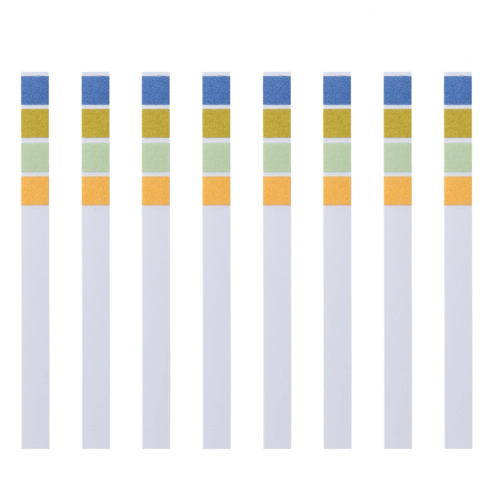 100 pcs 0-14 PH Test Strips Four Colour Recognition with Large Measuring Range 0 – 14 Quick and precise Liquid Measure PH