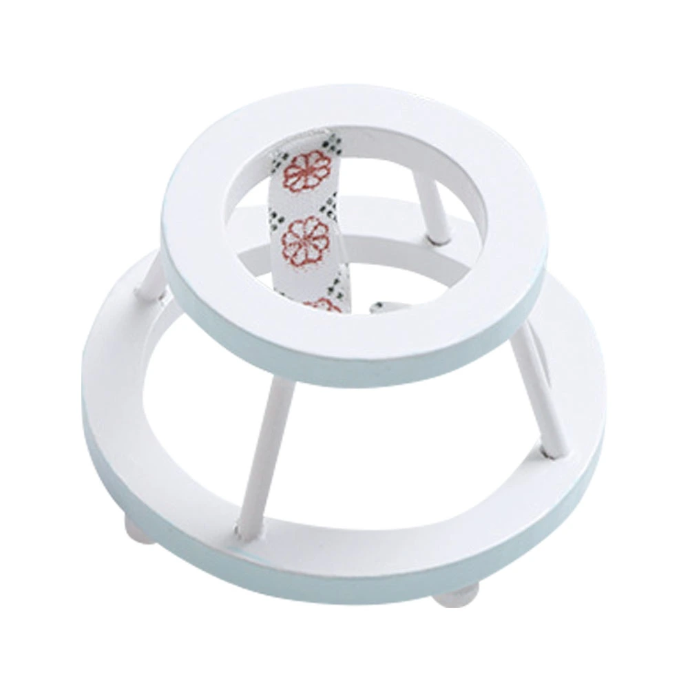 1pc Baby Walker Prop Mini House Baby Walker Model Mini House Decoratio Accessory