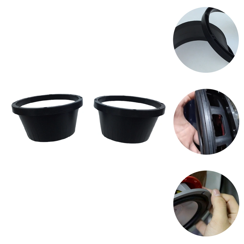 2pcs Universal Car Audio Refit 6.5 Inch Speaker Waterproof Cover Protection Pad