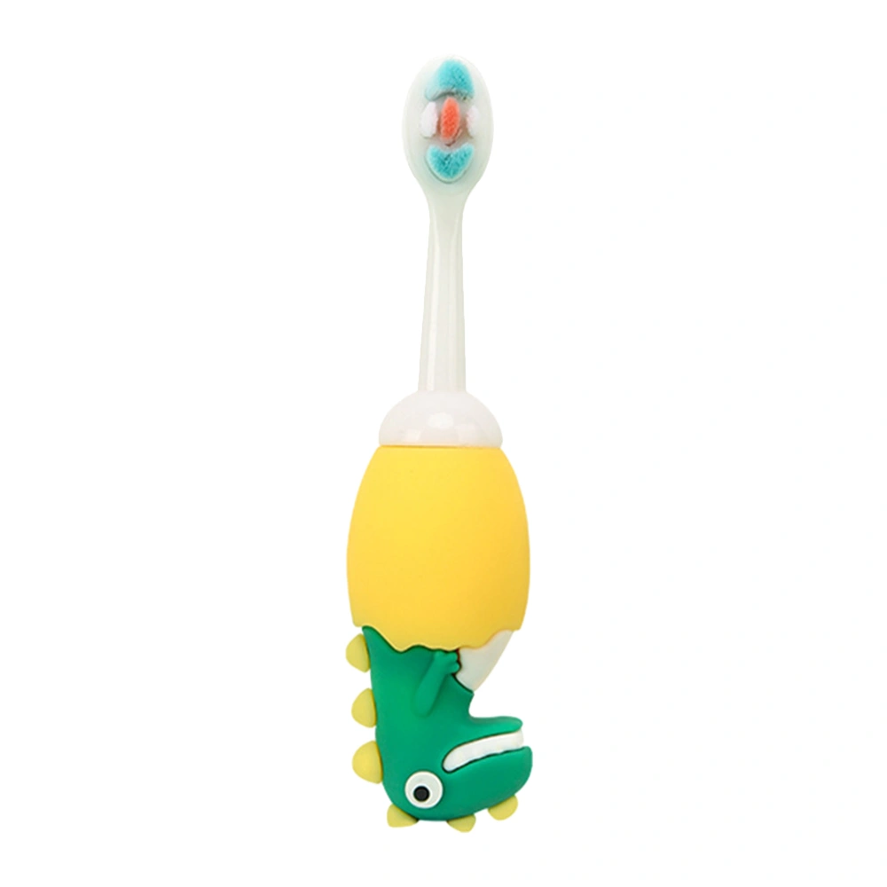 Cartoon Dinosaur Teeth Brush Baby Kids Toothbrush Oral Gums Tongue Cleaner