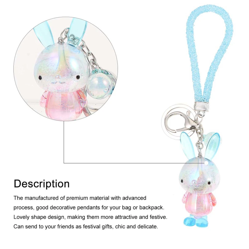 1pc Exquisite Keychain Pendant Cartoon Keychain Hanging Pendant Keychain Decor