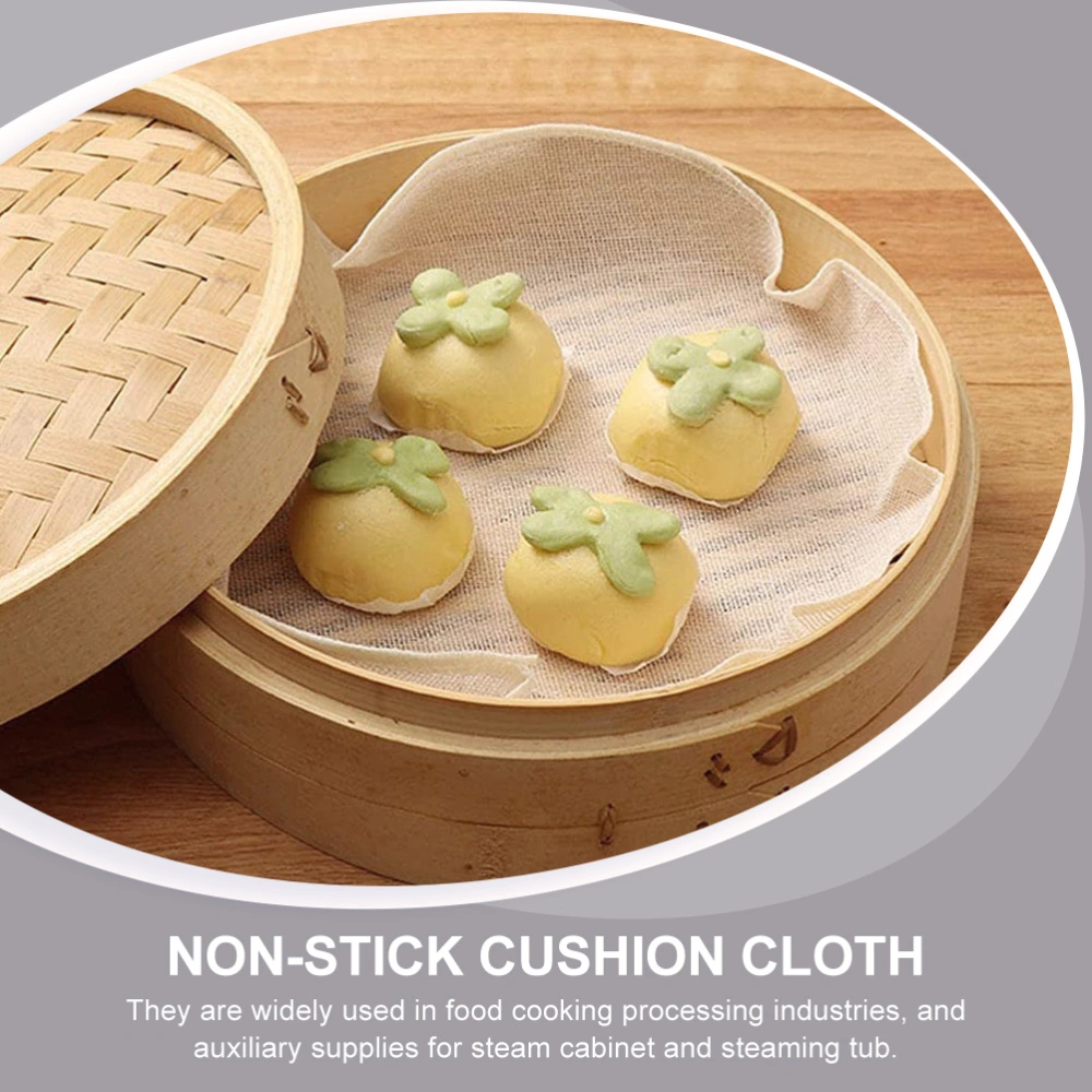 20Pcs Breathable Steamed Cloth Non-stick Steamed Cloth Fruit Basket Pad Cloth