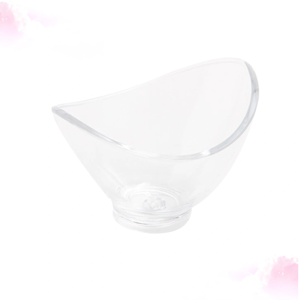 13cm Creative Salad Bowl Transparent Acrylic Snack Bowls Fruit Bowls Vegetable Bowls for Restaurant Kitchen