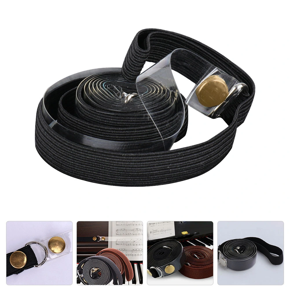 Portable Piano Pressure Band Piano Accessory Piano Music Score Band for Fixing
