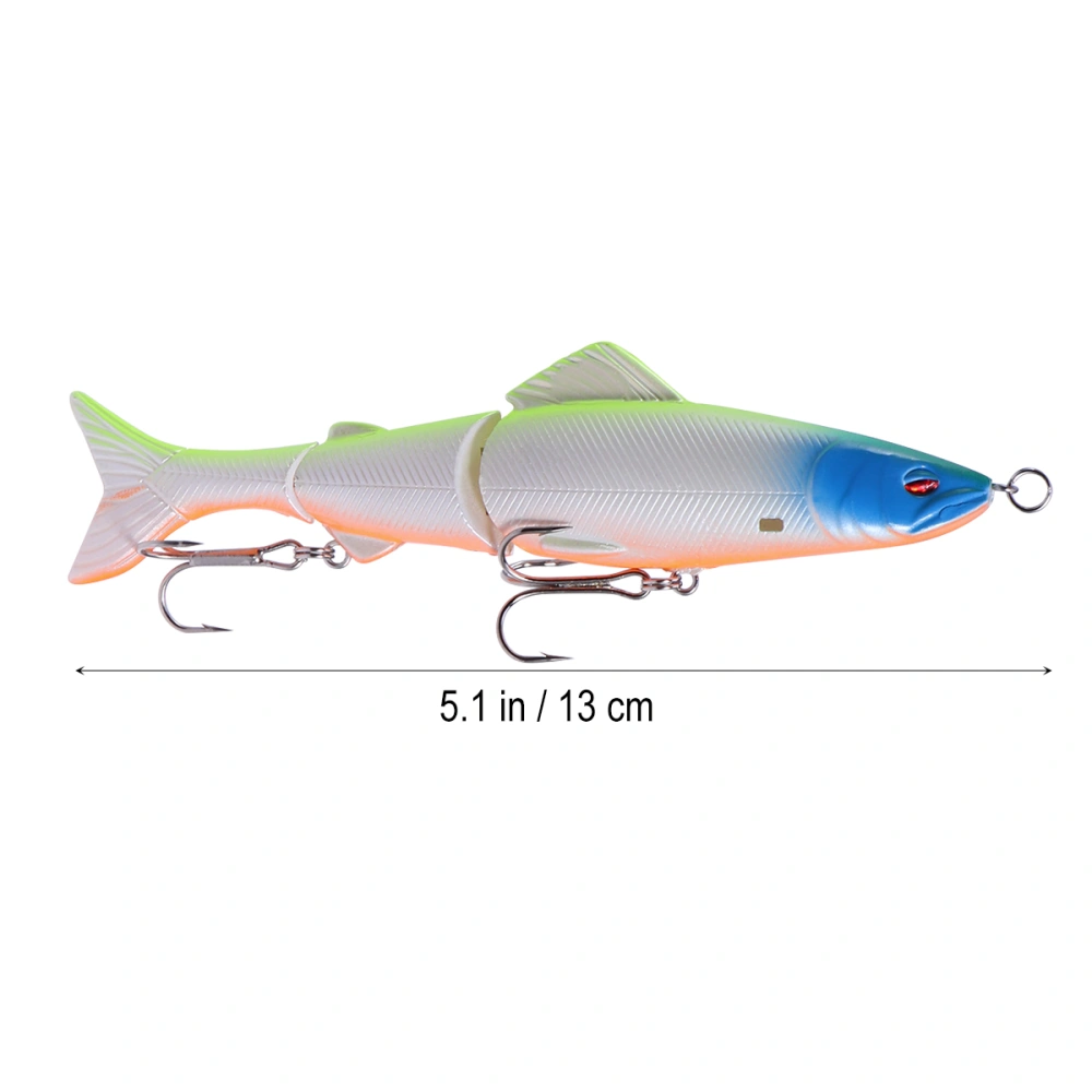 13cm Lifelike Plastic Fishing Lures Bass Colorful Crankbait Kit Saltwater freshwater Fishing Topwater Fishing Tackle Hooks (3)