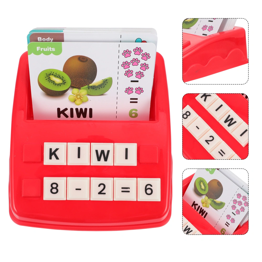 1 Set Matching Letter Game Toy Early Learning Educational Toy Children Toy