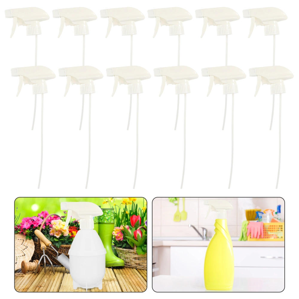 12pcs Disinfection Sprayer Bottle Triggers Sprayer Cleanser Spray Bottle Nozzles